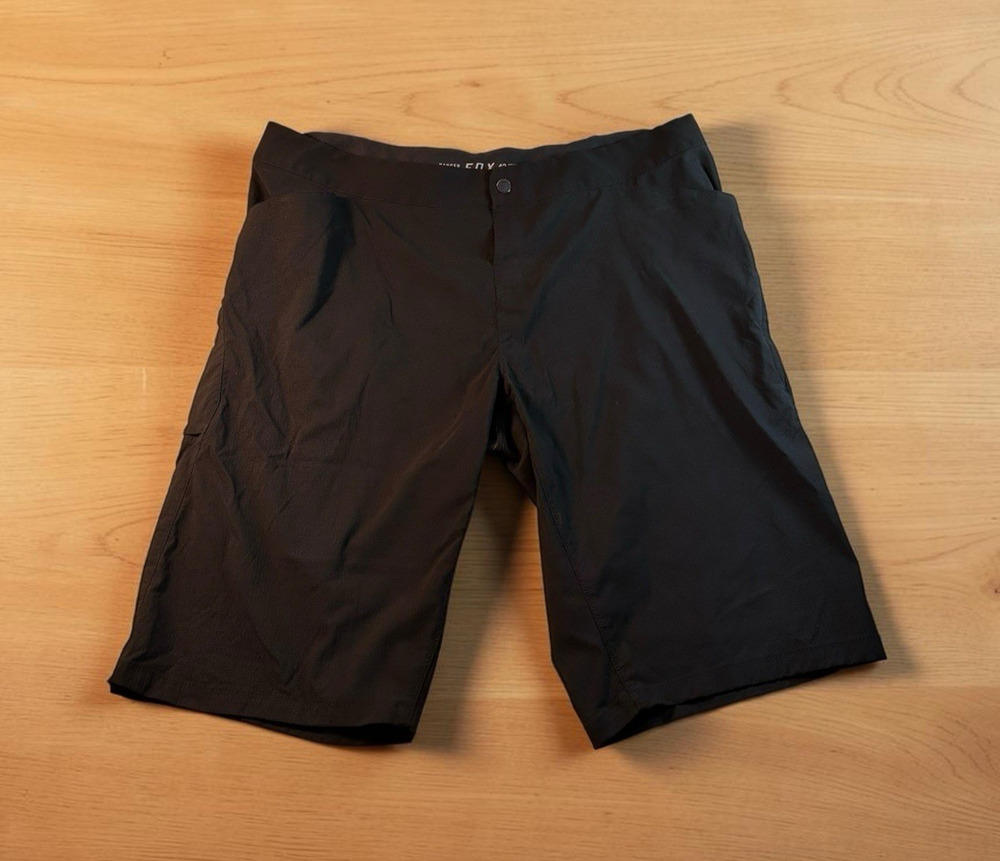 Fox Racing Ranger Technical Mountain Bike Short Sz 42 Black Utility Pockets